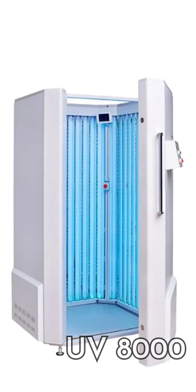 전신 자외선 광선 치료기 UV 8000 N.B - 311nm 내로우밴드 UVB 전신 광선 치료 부스
